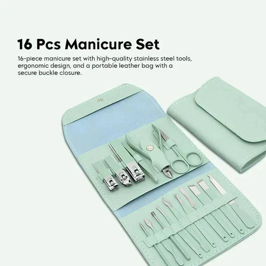 Professional Manicure & Pedicure Nail Grooming Kit