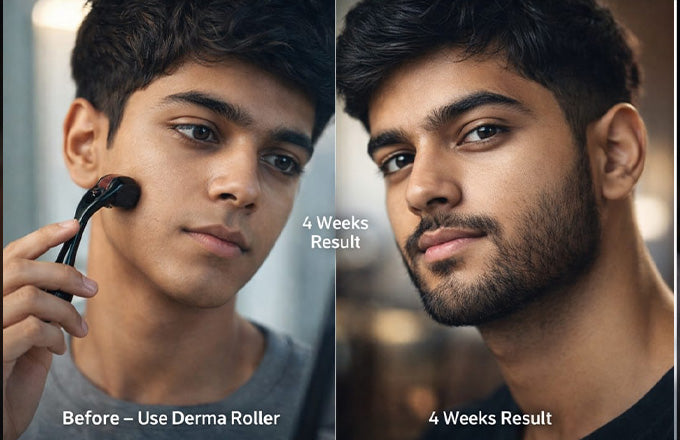 Derma Roller Anti Ageing and Facial Scrubs & Polishes Scar Removal Hair Regrowth