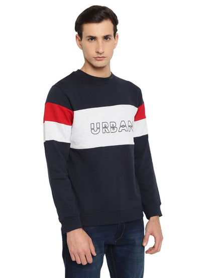 Mens Winter Sweatshirt Soft Cotton Full Sleeve Warm Casual Sweatshirt for Cold Weather